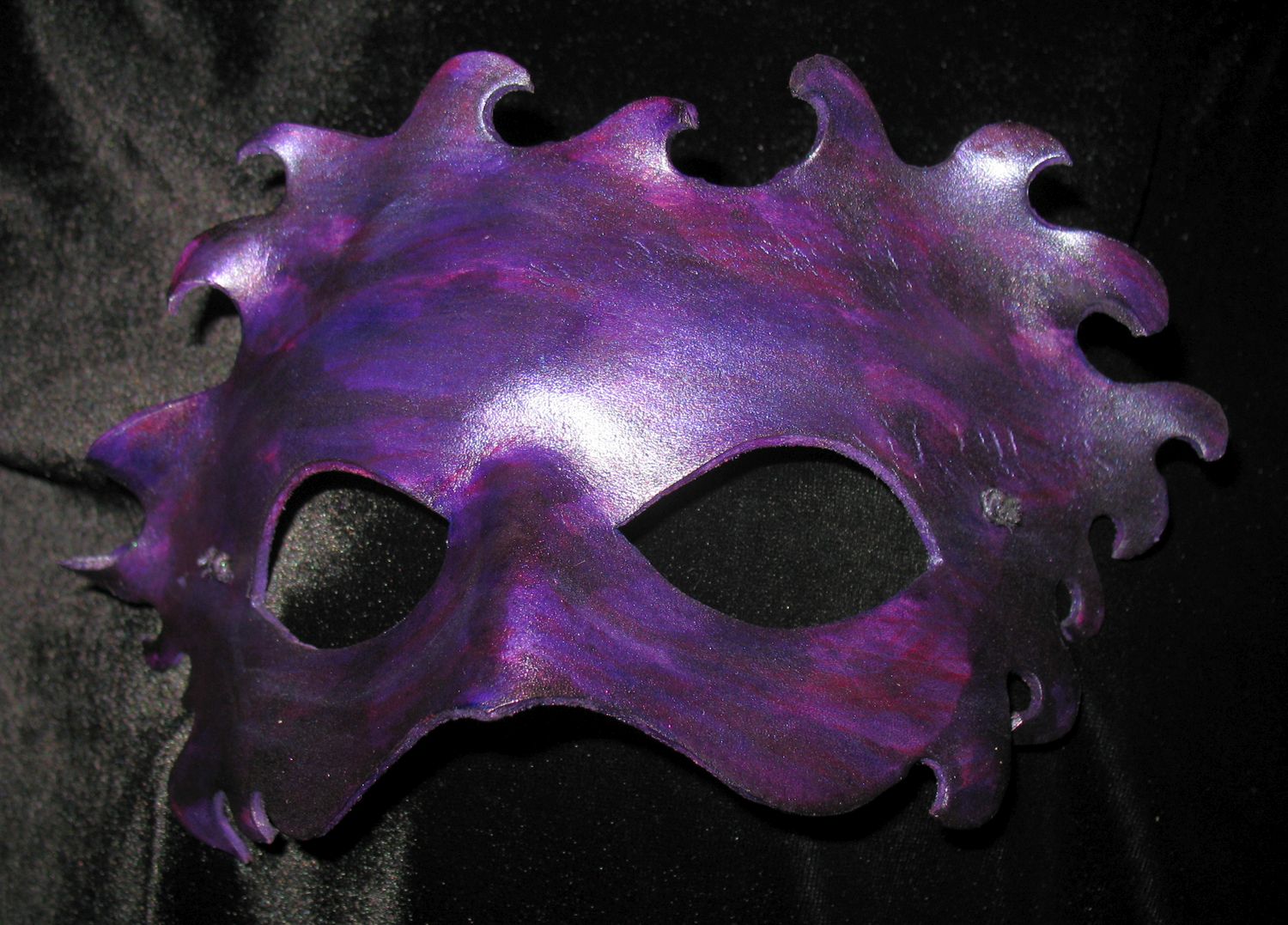 Purple pink Zephyr mask.